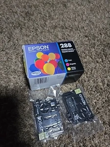 Epson 288 Tintenpatronen Standardkapazität 5 insgesamt... W 2 XL schwarz... T288520 Ablaufdatum 2027 - Bild 1 von 9