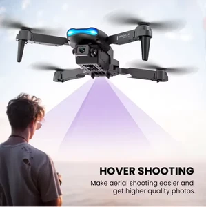 DRONE E99 professionale GPS Pieghevole 4K due Telecamere Valigetta QUADRICOTTERO - Foto 1 di 21