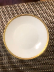 ROSENTHAL STUDIO LINIE WEISS MIT GOLDBAND 7,5" SALATTELLER VINTAGE 30er JAHRE - Bild 1 von 5