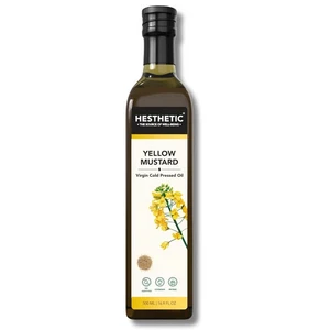 Hesthetic Yellow Mustard Virgin Cold Pressed Oil 500ml - Picture 1 of 8