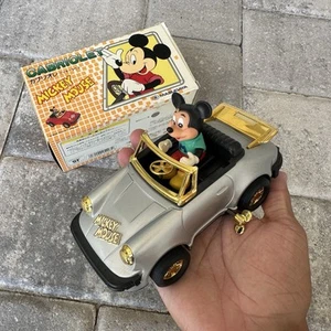 Vintage 1989 Masudaya Mickey Mouse Porsche Wind-Up New In Box for 35+ Years!!!!! - Picture 1 of 14