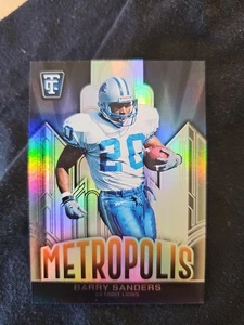 2024 Panini Totally Certified - Barry Sanders Metropolis Mirror SSP #2 CASE HIT - Bild 1 von 2