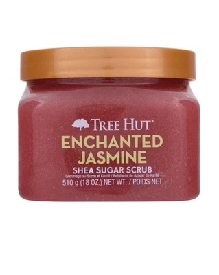 Exfoliante de azúcar de karité de jazmín encantado Tree Hut - 18 fl oz, con aceite de jazmín - Nuevo Foto 1 de 3