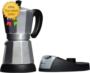 Cafetera espresso eléctrica Bialetti Moka 6 tazas 7,48 x 4,84 x 9,84 pulgadas - Imagen 1 de 12