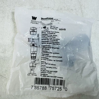 1300170023 Woodhead Mini Change Standard Circular Connector - Image 1 of 2