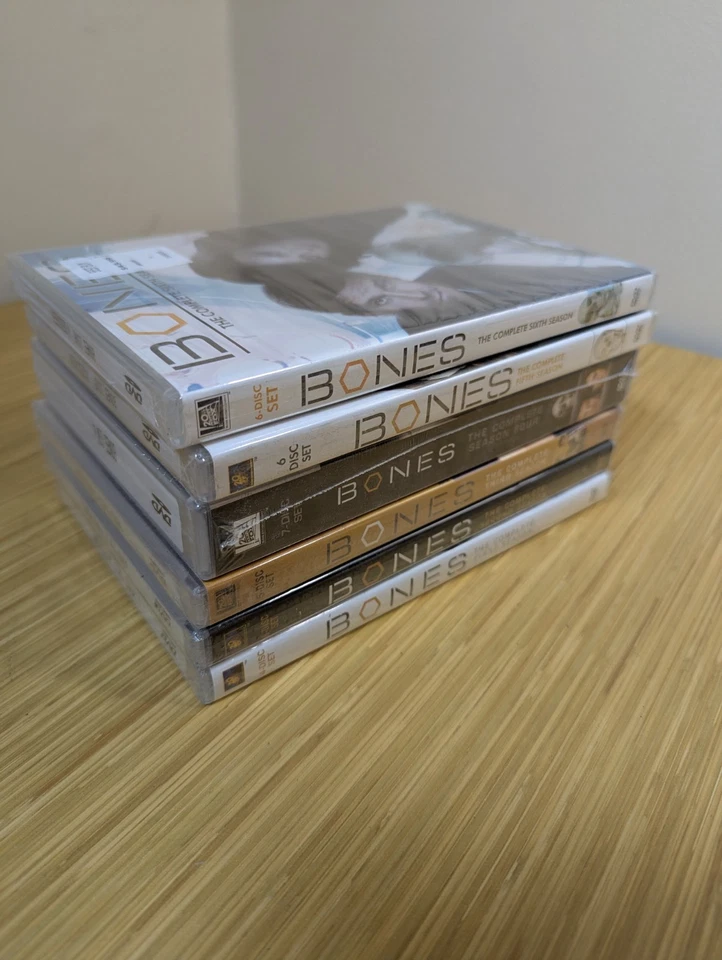 KSE Lot Bones Seasons 1-6 Series 1 2 3 4 5 6 DVD Set NEW Sealed TV Show  Foto 1 de 1