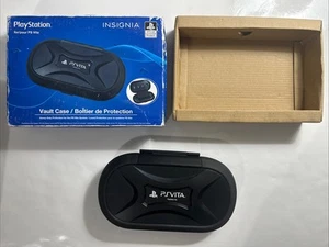 Sony Playstation PS Vita Hard Shell Vault Carrying Case With Box & Insert - Picture 1 of 13