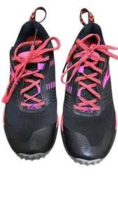 Brooks Cascadia 16 Women's Trail Running Shoes Black Pink Size 8 Lightweight - Picture 1 of 9