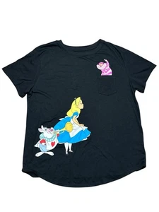 Disney Alice In Wonderland Cheshire Cat YOUTH Pocket T-Shirt Size XXL (19) - Picture 1 of 5