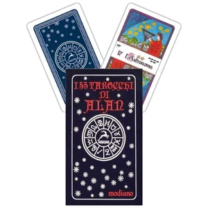 I 55 TAROCCHI DI ALAN MODIANO TAROT CARDS SYMBOLIC DIVINATION CARDS ITALY NEW - Picture 1 of 6