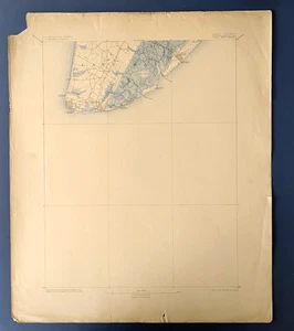 1893/1899 USGS Topo Map of Cape May, New Jersey Holly Beach, Cold Spring - Picture 1 of 5