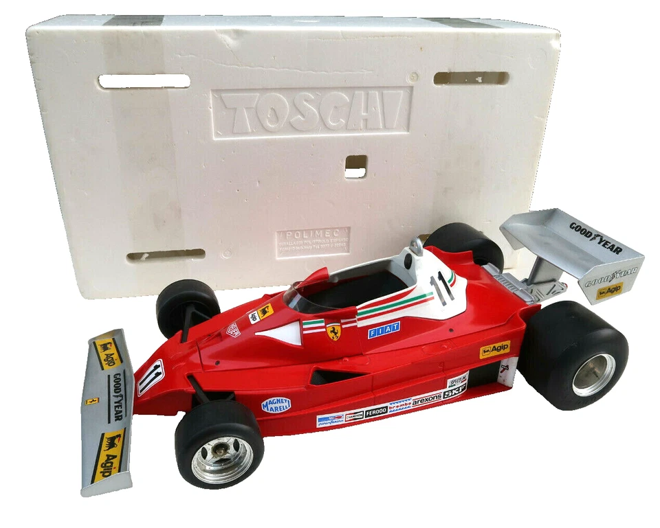 Echelle 1/6° Ferrari 312 F1 Lauda 69Cm Superbe Etat + Boite Toschi Polistil 1977 - Immagine 1 di 4