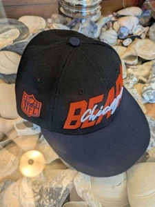 New Era 59Fifty Herren Damen Cap Chicago Bears Schwarz Top Navy Blau Schirmmütze 7-3/8 - Bild 1 von 6