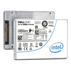 Intel P4510 4TB DELL SSD 2.5" NVME U.2 Solid State Drive SSDPE2KX040T8T - Picture 1 of 3