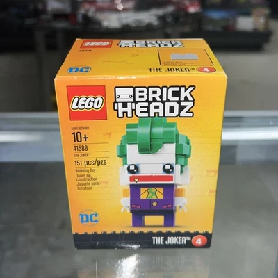 LEGO BRICKHEADZ: DC Comics The Joker (41588) - RETIRED, NEW, SEALED! - Image 1 of 4