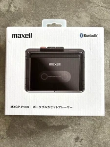 maxell MXCP-P100 Portable Cassette Player Black MXCP-P100 Bluetooth - Picture 1 of 2