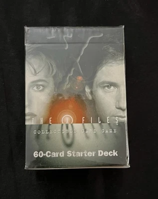 *NEW FACTORY SEALED* X-Files CCG  60 Card Starter Deck - Image 1 of 2
