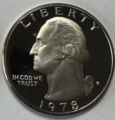1978 S GEM Proof Washington Quarter - Image 1 of 2