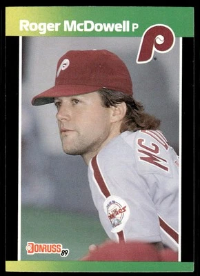 1989 Donruss Baseball's Best #16  Roger McDowell   Philadelphia Phillies - Image 1 of 2