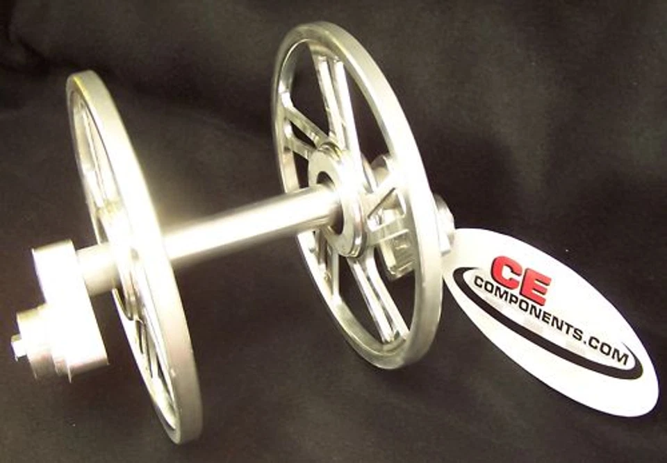 KIT RUEDA GRANDE BILLET 9" Skidoo / Actic Cat / Polaris / Yamaha ralentí  Foto 1 de 1