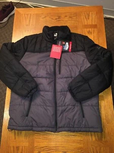 Zero Exposur Jacket Quilted Puffer Grey Hoodless Performance Water Resistant XL - Picture 1 of 8