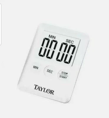 Kitchen Food Timer Digital Taylor Precision - 5842-21 - 99 min Mini - Image 1 of 4