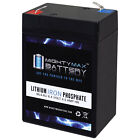 Batterie de remplacement lithium Mighty Max 6V 4,5 Ah compatible avec Astralite EU-2-7