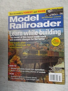 MODEL RAILROADER MAGAZINE JULY 2010 HO CHALLENGER HOW TO MODEL GOLDOLA LOADS - Picture 1 of 2