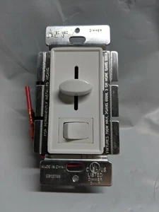 10 pc WHITE Decorator 700W Incandescent Slide Dimmer 3-WAY Preset Switch - Picture 1 of 2