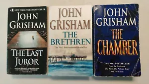 3x Novels Book Bundle/Collection by John Grisham - Picture 1 of 2
