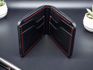 Bifold Leather Wallet for Men, Handcrafted Leather Wallet Premium Quality w/RFID - Picture 1 of 6