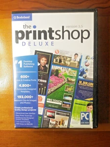 *Pre-owend!* Borderbund Encore The Print Shop Version 3.5 Deluxe for Windows PC - Picture 1 of 4