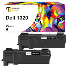 2x Toner-Patrone XXL Black für Dell 1320 1320C 1320CN