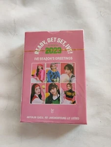 New Sealed Ready Get Set Ive! 55 Collectible Photo Cards 2023 Ive Seasons Greeti - Picture 1 of 4