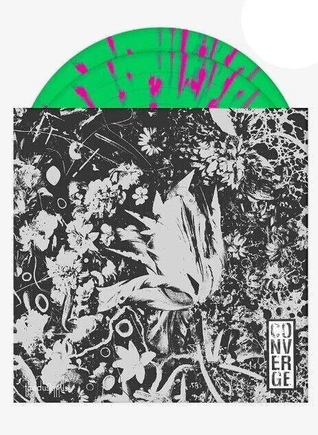 Converge The Dusk In Us DELUXE 2 x LP NEON GREEN VINYL OOP metal - Image 1 of 1