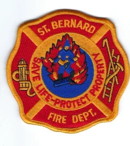 St. Bernard (St. Bernard Parish) LA Louisiana Fire Dept. patch - NEW! - Picture 1 of 1