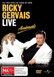 M9 BRAND NEW SEALED Ricky Gervais - Live : Animals (DVD, 2006) - Picture 1 of 1