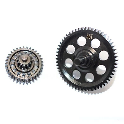 Hardness Steel Gear Box Gear Pinion Gear Set for THUNDER TIGER KAISER XS6602-F - Image 1 of 4