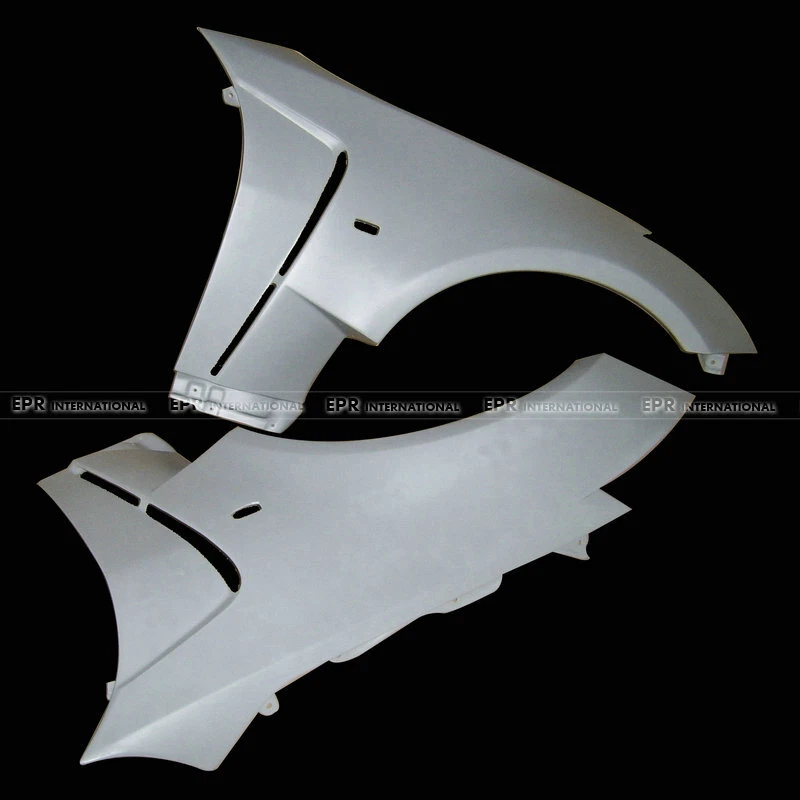 Guardabarros delantero estilo AM para Nissan 03-08 Z33 350Z FRP sin pintar 2 piezas Foto 1 de 1