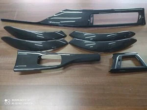 BMW 3 4 SERIES F30 F31 F36 M PERFORMANCE INTERIOR 7PCS CARBON FIBRE RHD - Picture 1 of 5