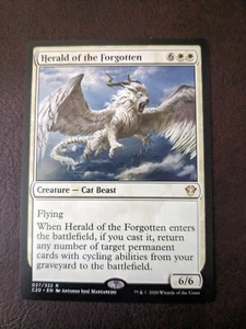 HERALD OF THE VERGESSEN C20 - Magic The Gathering MTG Sammelkartenspiel - Bild 1 von 2
