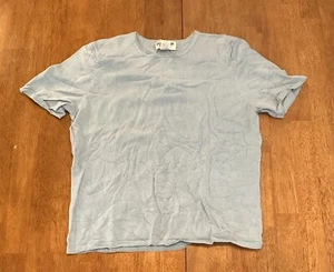 Pendleton Silk Shirt Women’s Medium Petite Vintage Blue - Picture 1 of 5