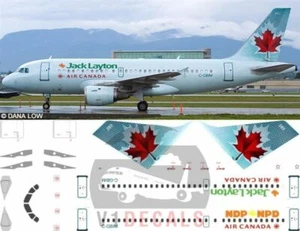 V1 Decals Airbus A319 Air Canada for 1/144 Revell Model Airplane Kit V1D0095 - Foto 1 di 8