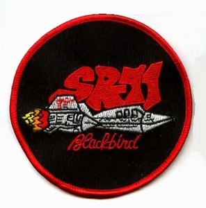 BLACKBIRD SR-71 SPY PLANE vêlkrö PATCH: US 9th SRW Strategic Reconnaissance Wing - Picture 1 of 14