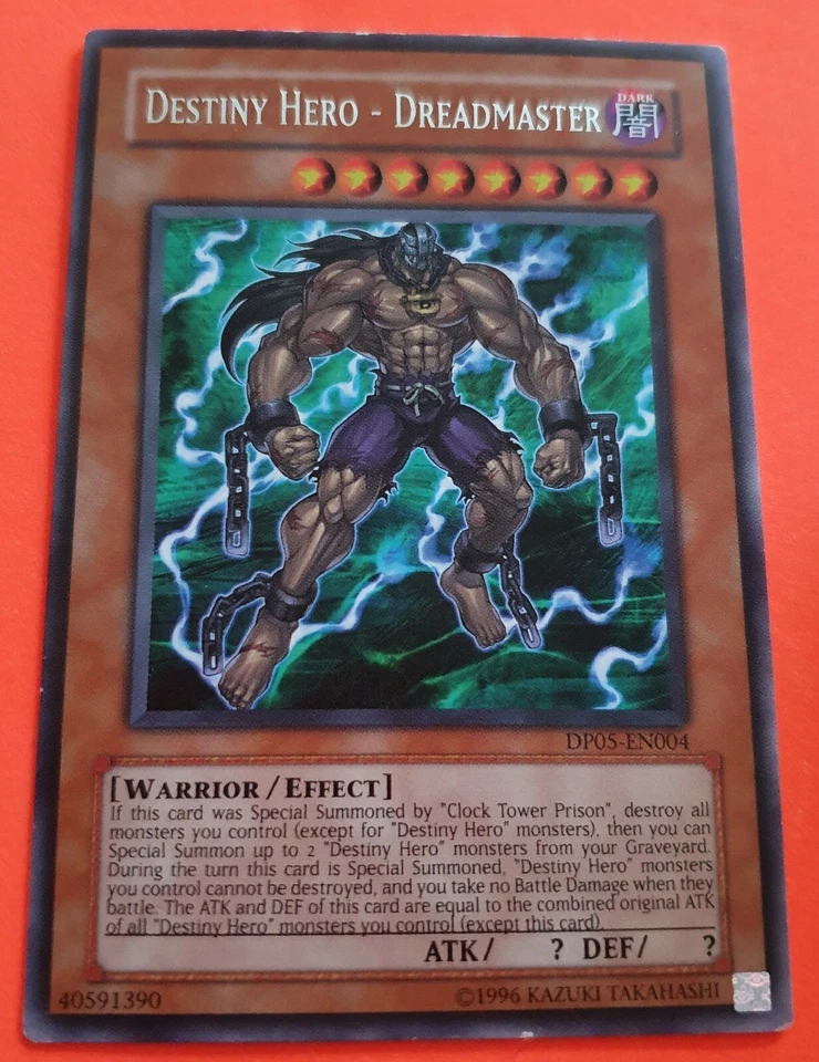Destiny Hero-Dreadmaster - Rare - Duelist Pack Aster Phoenix - YGO - Image 1 of 1