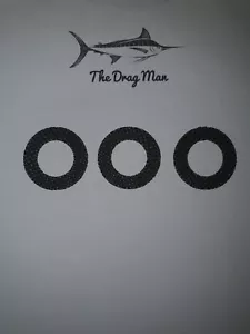 CARBONTEX DRAG WASHERS 2019 DAIWA LEXA LT 3000-XH, 3000S-CXH, 4000D-CXH - Foto 1 di 1