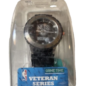 Brooklyn Nets NBA watch Vintage veteran series game time great NEW case all - Picture 1 of 18