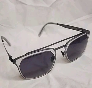 Ovvo 3819 Sunglasses Handmade Color Graphite With Translucent Grey - Titanium - Picture 1 of 4