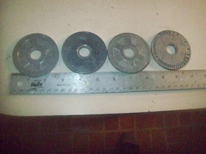 2 placas de arandela de sierra Dado de aluminio de 3/4" de diámetro de 5/8" de vintage Shopsmith 10-ER - Imagen 1 de 4