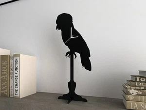 Love Bird Parrot - Silhouette Table Clock - Picture 1 of 7